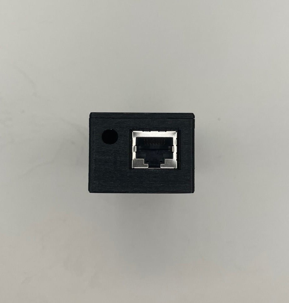 POE ESP32 Development Board with Bluetooth Proxy Installed In Printed Case